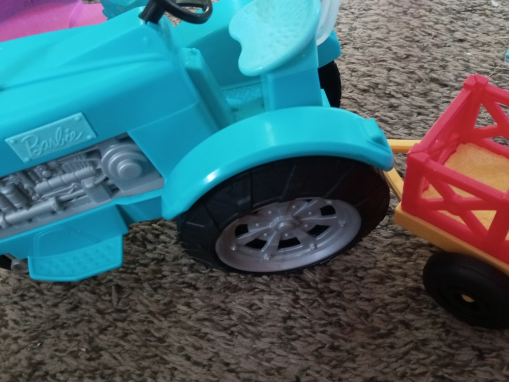 Barbie orchard tractor